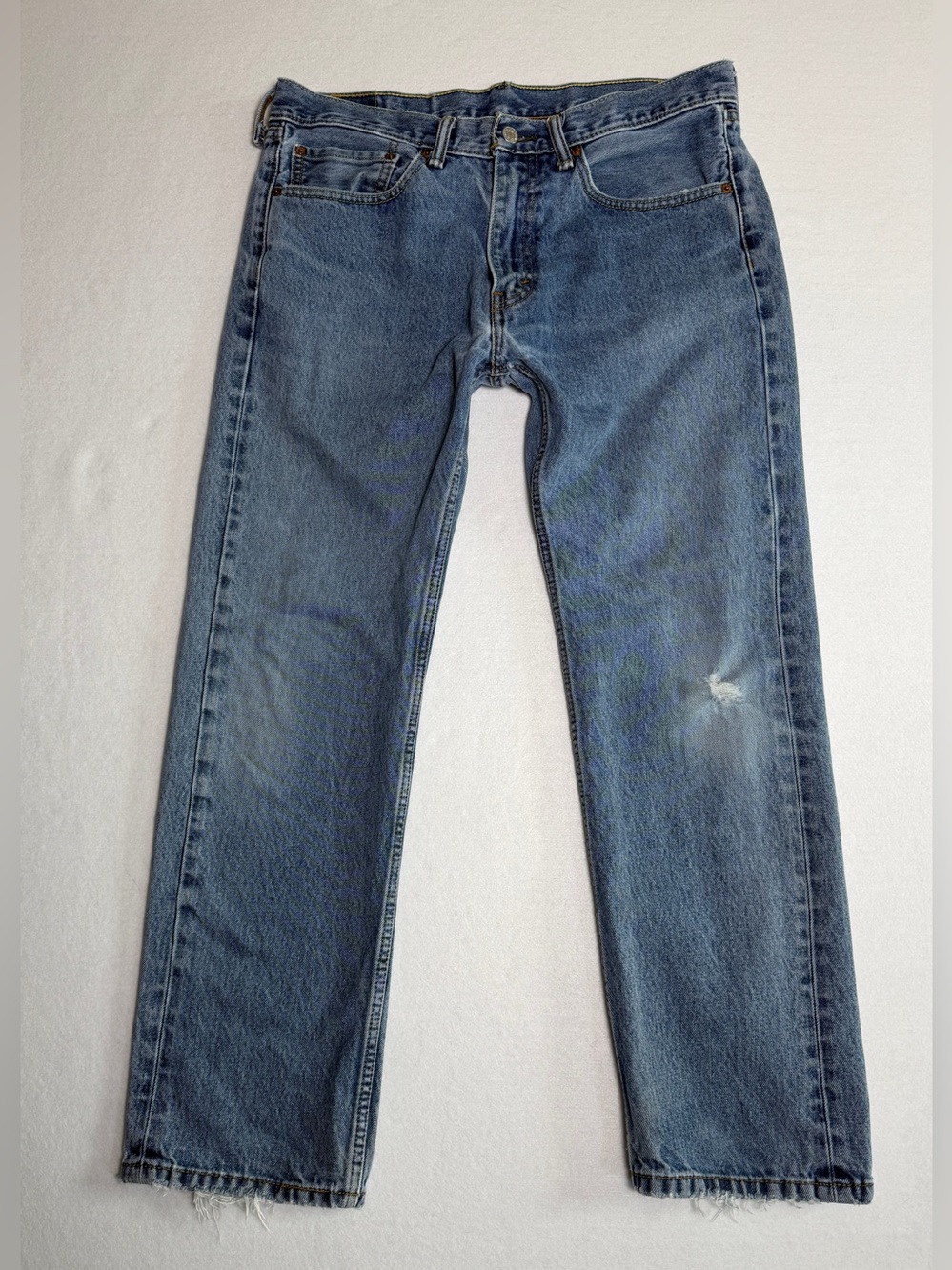 Levi's 505 Boyfriend Jeans Actual Fit 34 x 29 Straight Jeans READ DESCRIPTION